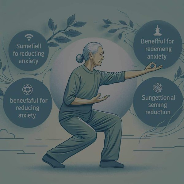 Quelles pratiques de Qi Gong sont les plus bénéfiques pour la réduction de l'anxiété chez les seniors ?